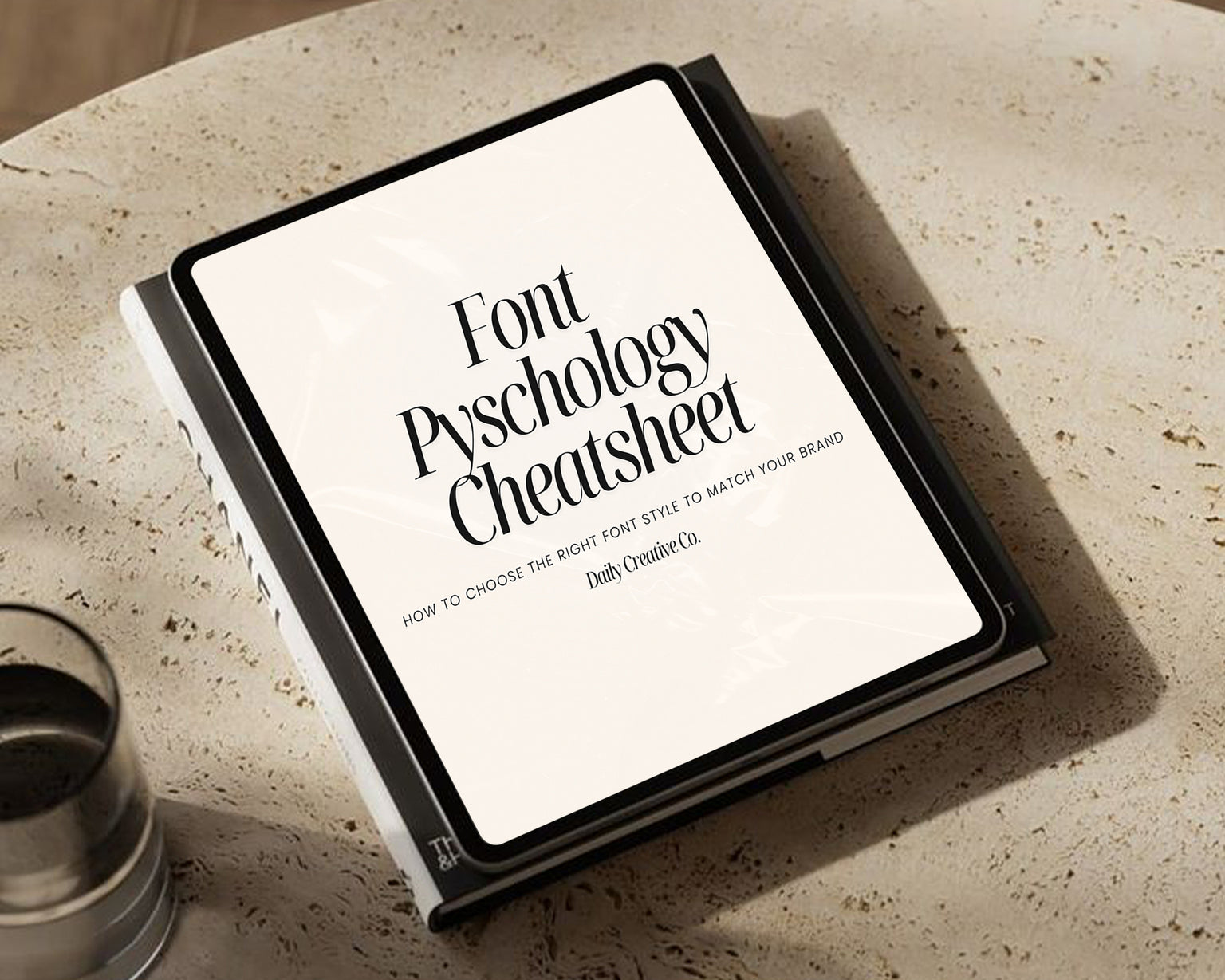Canva Font Psychology Cheat Sheet showing how different fonts communicate personality, mood, and style for branding and design projects.