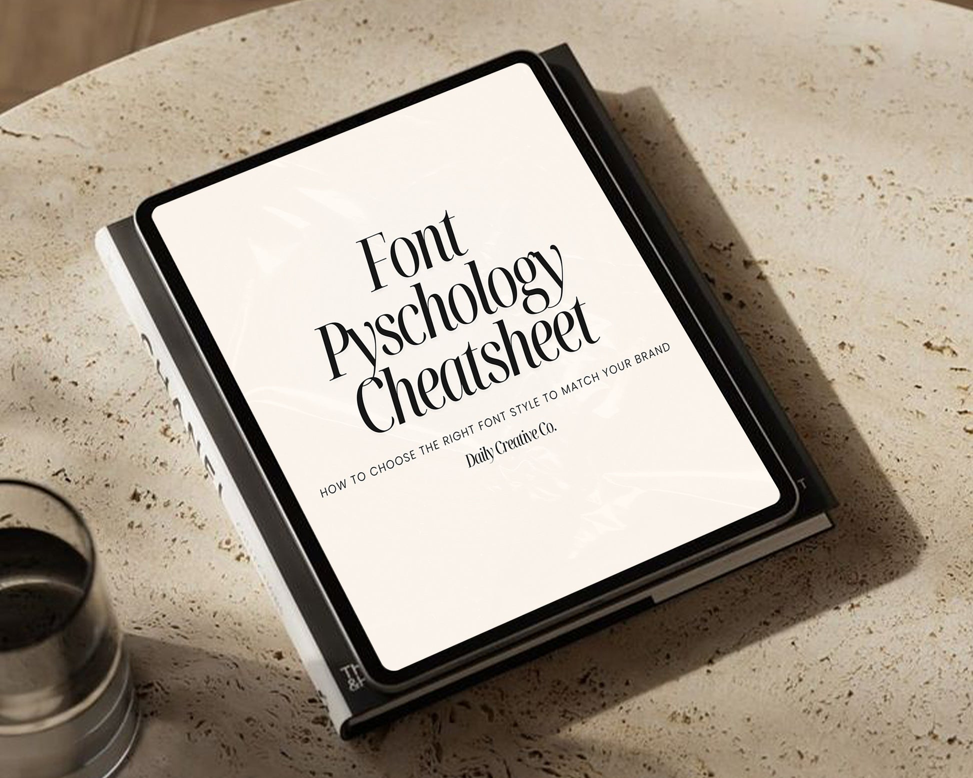 Canva Font Psychology Cheat Sheet showing how different fonts communicate personality, mood, and style for branding and design projects.