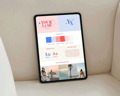 5 Editable Brand Board Canva Templates