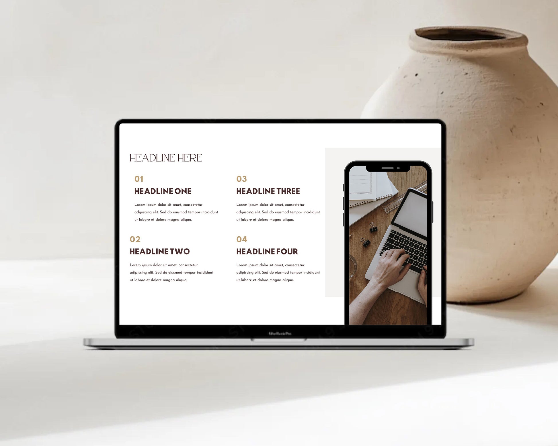 Editable Canva pitch deck template perfect for business presentations and proposals.