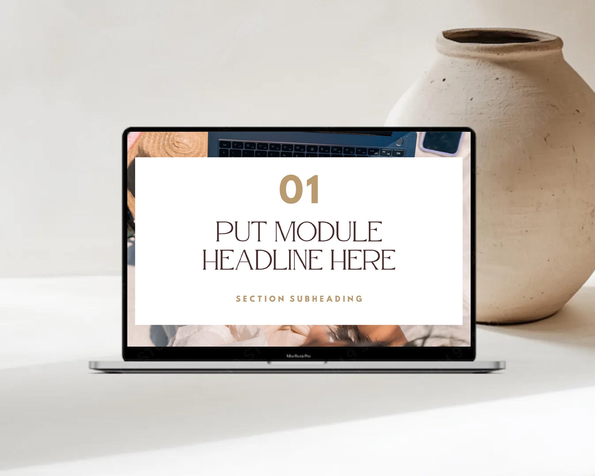 Canva slide deck template designed for entrepreneurs to showcase ideas and business plans.
