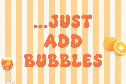 The Bubble Club Display Font Family